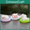 Кошка Собака Животное Серия Спящие Игрушки Фигурки Настольные Украшения для Автомобиля Статуэтки