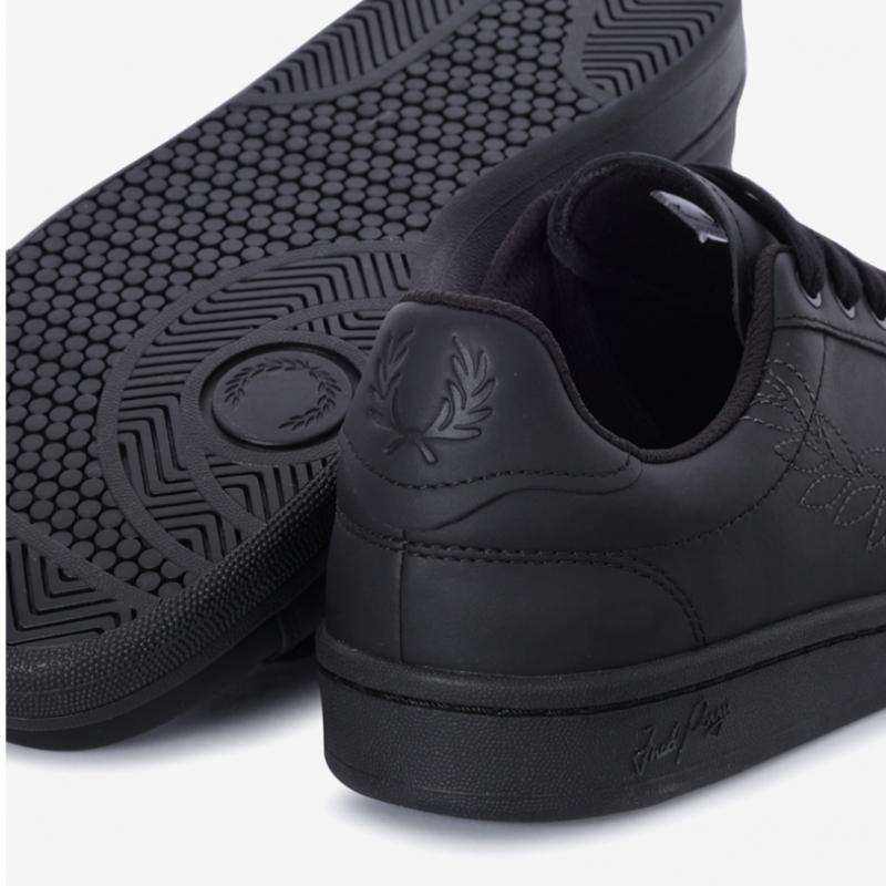 Fred Perry Мужские Кроссовки S B721 Кожаные Вышитые Большемерки