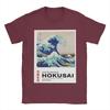 Hokusai  The Great Wave off Kanagawa TShirt Summer  Hip Hop TShirts Mens Cotton Round Neck Plus Size 5XL Top Tees