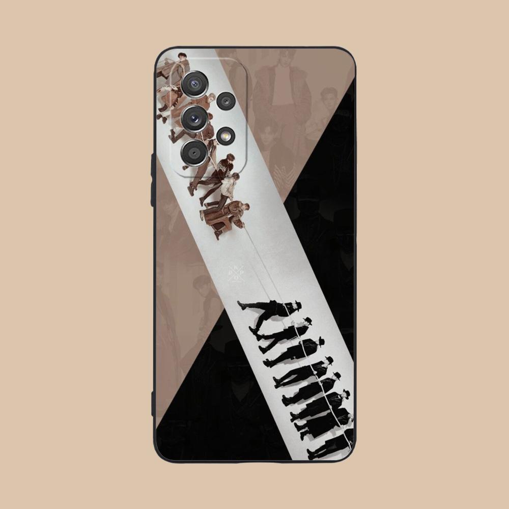 Чехол для телефона KPOP Z-ATEEZS для Samsung Galaxy A73 72 71 70 56 55 54 53 52 36 35 34 23 16 15 5G Цветная Печать Роскошные Мобильные Телефоны