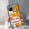 Милый чехол для телефона Rilakkuma для Redmi Note 4 X 5 A 6 7 8 T 9 9S 10 11 11S 11Epro Poco M3 Pro