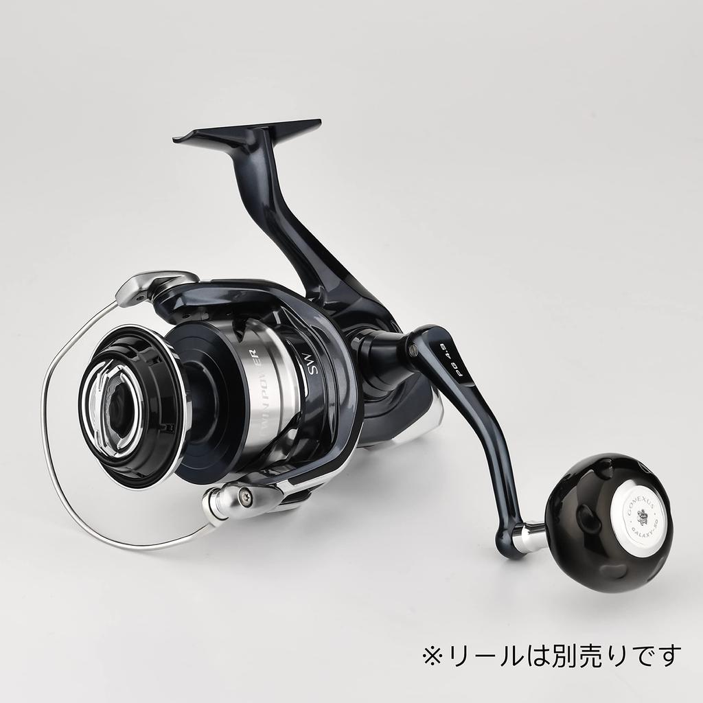 Gomexus Ручка катушки Stradic SW Twin Power SW Stradic SW Shimano Type B сменная ручка из титана 50 мм совместима с катушкой для спиннинга синего цвета