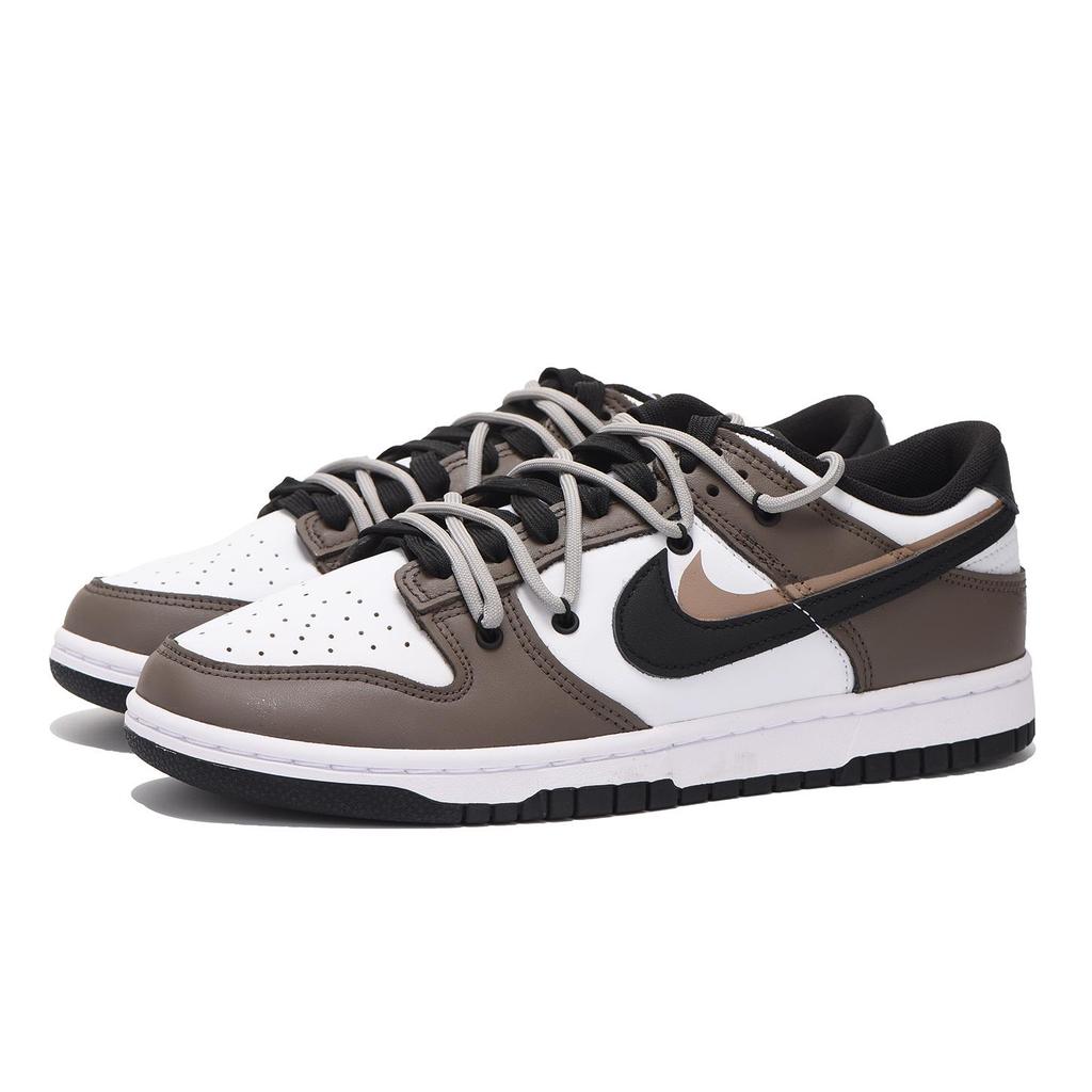 Nike Кроссовки Dunk Retro Low top для скейтбординга Мужские Черно-коричневые DD1391-100(Команда59-)