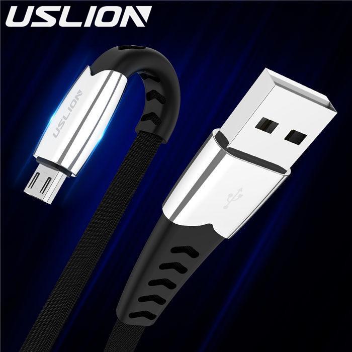 1.8M Lightning USB Charger Charging Data Sync Cable For IOS Micro Type-c Cable