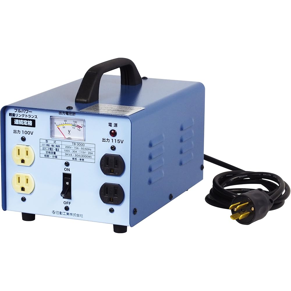 Nichido Трансформатор, Комплект понижающих трансформаторов, 3 кВА, TB300D