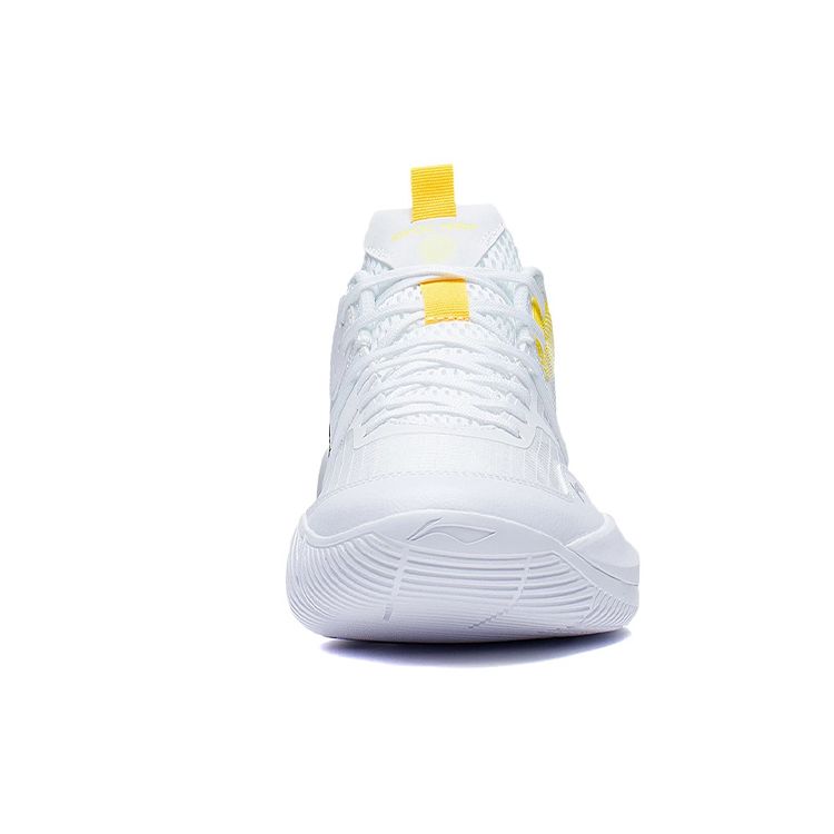 Li Ning Sonic Team Low Basketball Shoes Men Sneakers White ABPS023-4