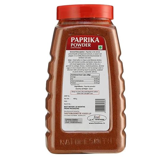 Naturesmith Nature Smith Паприка молотая 400 г, Овощная масала