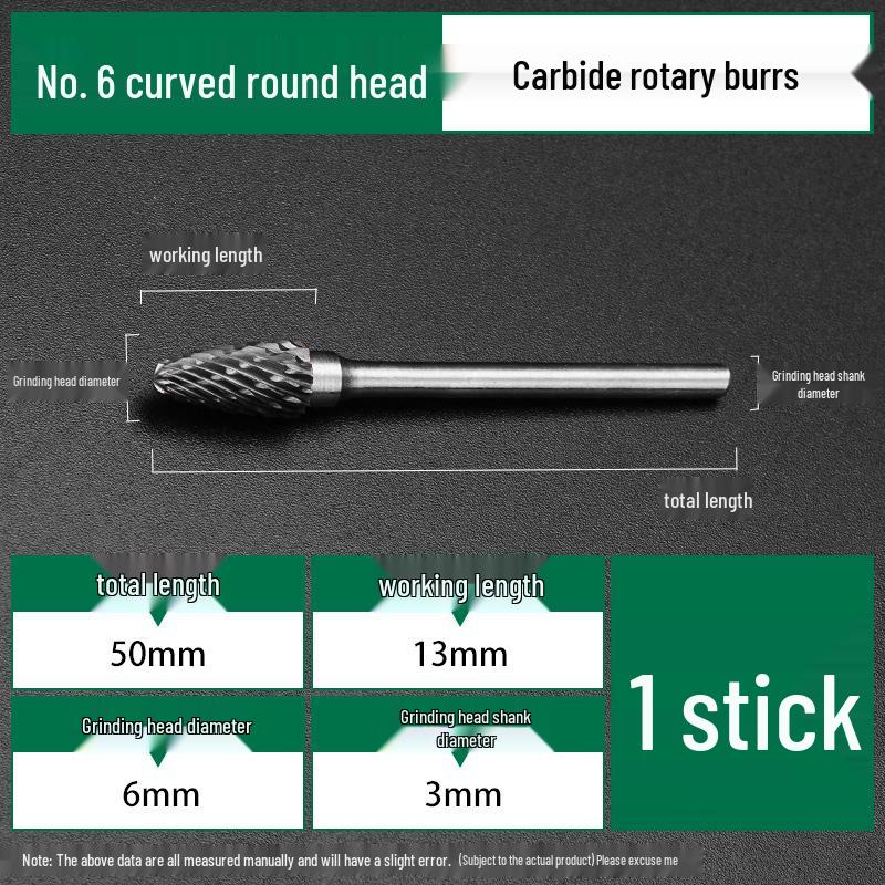 Mei NIT Tungsten Carbide Ball Head Rotary File Milling Cutter Grinder for Metal Chamfering