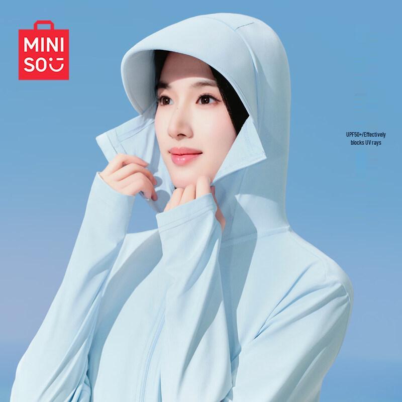 MINISO Женская легкая худи с защитой от солнца UPF50+