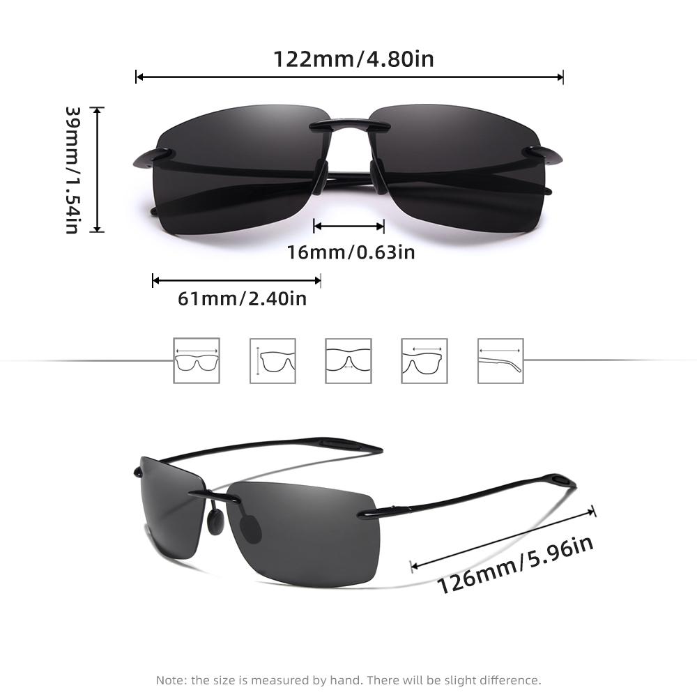 Солнцезащитные очки для вождения WIMN с поляризацией и антибликовым покрытием, легкие