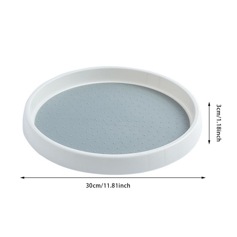 360° Rotating Kitchen Spice Rack Pantry Cabinet Seasoning Bottle Shelf Box Turntable Holder Tray Kitchen Storage Organization