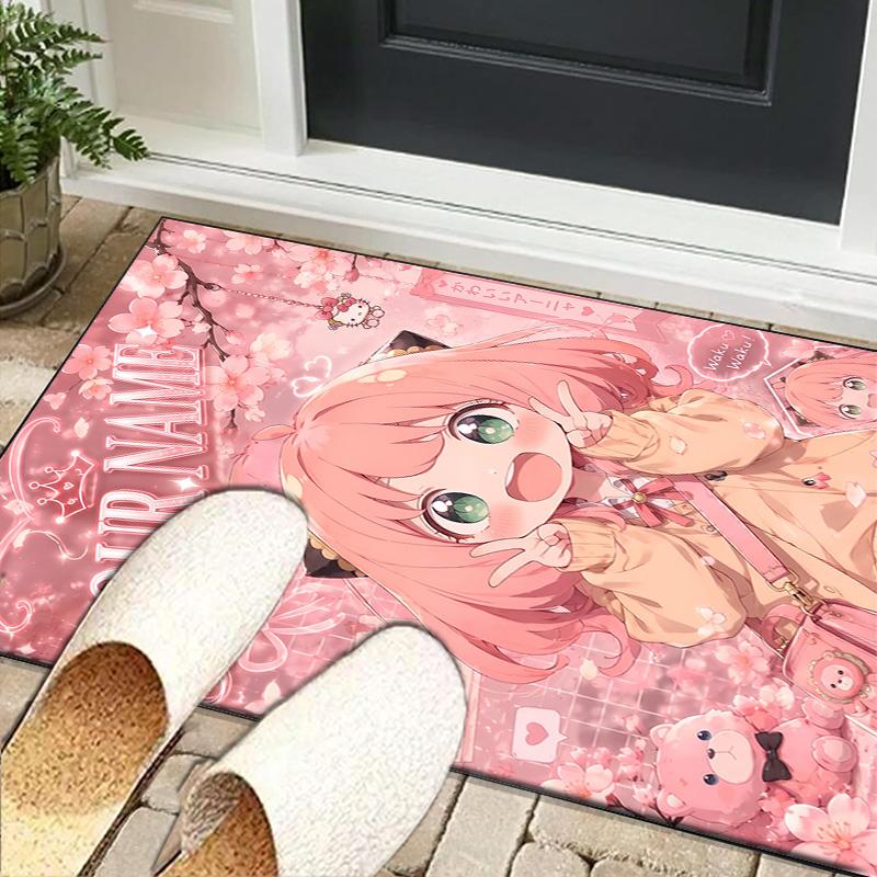 Custom NameSpy Family Adventure Carpet, Indoor Rug, Chair Rug, Living Rooms, Doormat Made From Polyester Home Decor Birthday Christmas Gifts