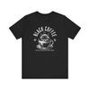 Cat in Teacup Tee | Vintage Ink Illustration, Kitty Coffee Shirt T-shirt