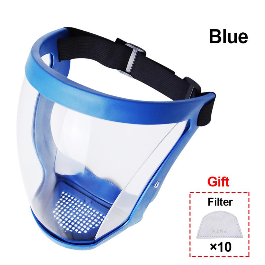 Прозрачная защитная крышка для лица, защитная маска для работы, мотоцикла, велосипеда, велосипеда, пылезащитная маска, бытовые кухонные инструменты