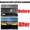 For Toyota Alphard 40 Series 2024 2025 tailgate reflective warning sticker car interior decoration product modification parts