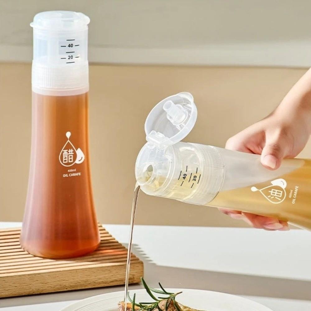 Leakproof Oil Dispenser Bottle Squeeze Soy Sauce Bottle Seasoning Container Home Restaurant