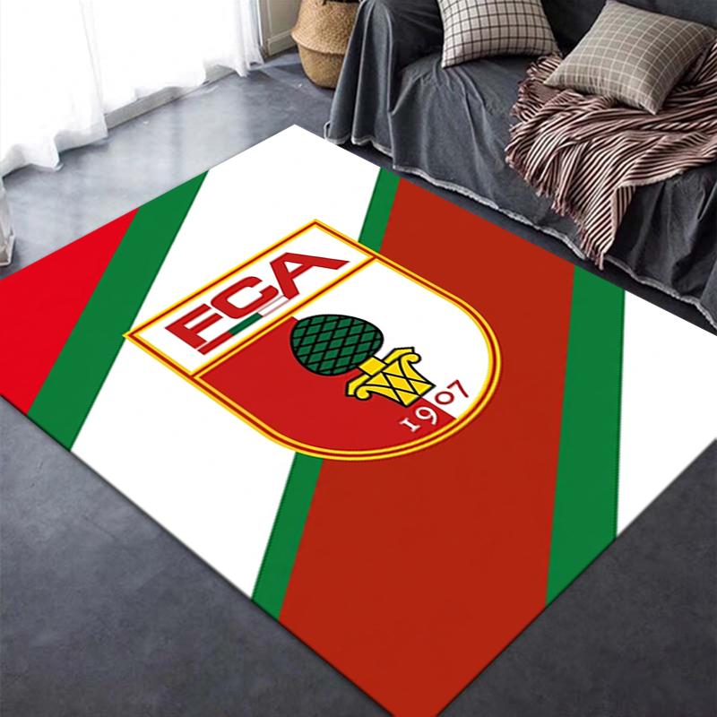FC Augsburg Carpet Rug for Living Room Bedroom Home Sofa Decoration,Kids play Non-slip Floor Mat