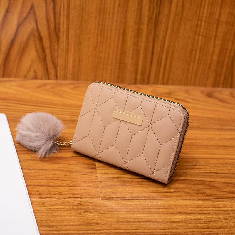 Женские кошельки с держателями для карт и удостоверений личности, простая модная плюшевая сумка Bolso De Mujer