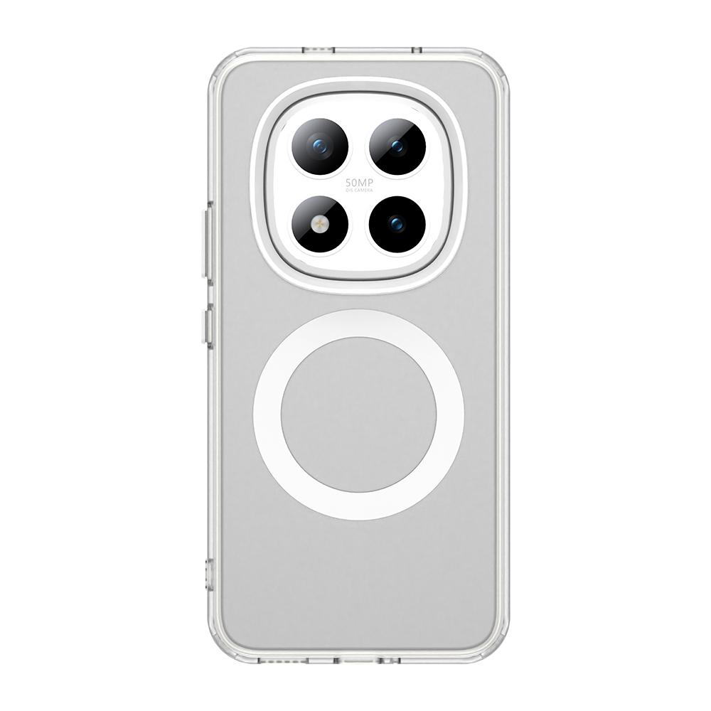 Для Redmi Note 15 5G Чехол Магнитная Беспроводная Зарядка Funda Redmi Note 15 Pro Coque Матовый Полупрозрачный ПК Задняя Крышка Redmi Note 15