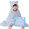 BabyGoo Fluffy Baby Baby Organic Safety Inspection Bath for Newborn Boys and Monkey Ages 0 Months To 6 Bathrobe, Gift, 100% Cotton, Passed, Towel,