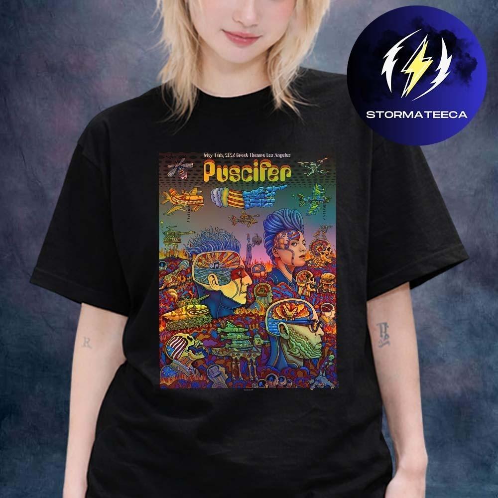 Puscifer Shirt The Normal Isnt Tour 2026 Greek Theatre Los Angeles May 14 Unisex Unisex T-Shirt