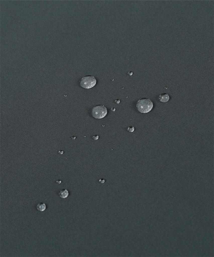 Широкие брюки на резинке BFXT0309 S Угольный [Ваш] Водоотталкивающие с двумя складками Женские