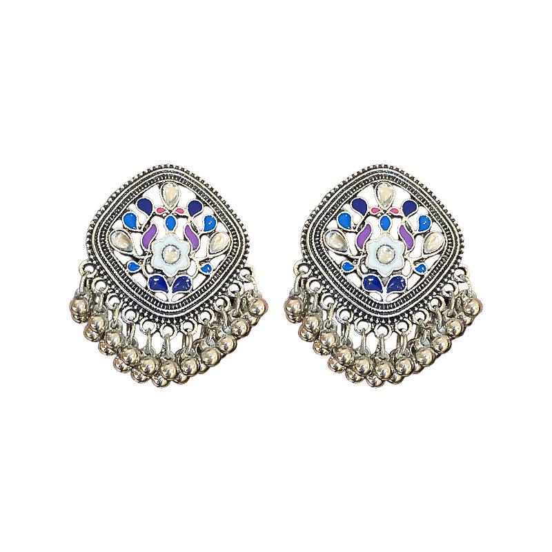 Серьги с кисточками «Полумесяц Феникса»: Этнический Ретро Дизайн, Легкая Роскошь, Женские Летние Украшения