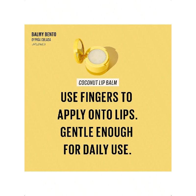 Бальзам для губ Kaja - 11,34 мл, Скраб с кокосовым маслом, Прозрачное финишное покрытие, Увлажнение Отшелушивание Разглаживание Уход за губами с маслом, Компактный дорожный размер