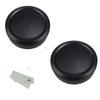 2 Pairs JJC Fujifilm X Mount Rear Lens Cover Body Cover for Fujifilm and Fujifilm Cameras Lenses + X-M5, X-T50, X-S20, X-T5, X-H2, X-H2S, X-T30,