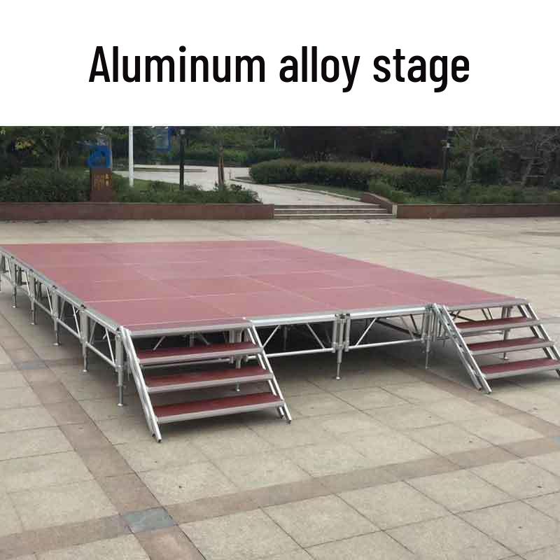 Foldable Wedding Tabletop Stage Truss with Quick-Install, Stainless Steel