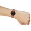 Casio Серия STANDARD, модный, деловой тренд, повседневный, универсальный и простой, классические стрелки, кварцевый механизм, кожаный ремешок, MTP-VT01GL-5B
