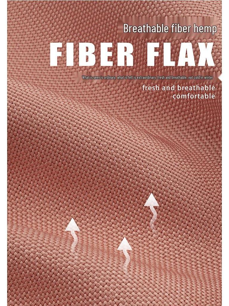 Great Wall ORA Cartoon Full Linen Four Seasons Seat Cushion for Five-Seat Electric Cars.