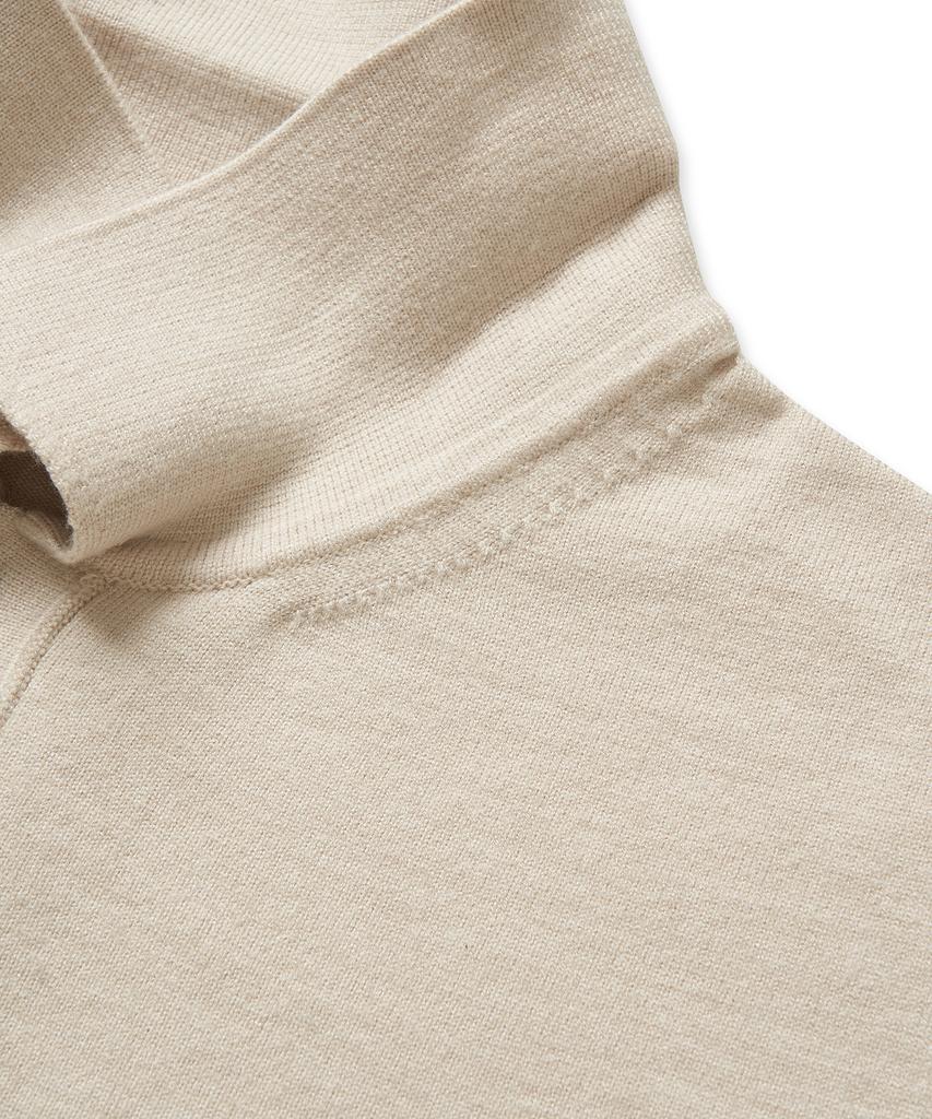 CUZNELLO Soft Collar Knit_Oatmeal