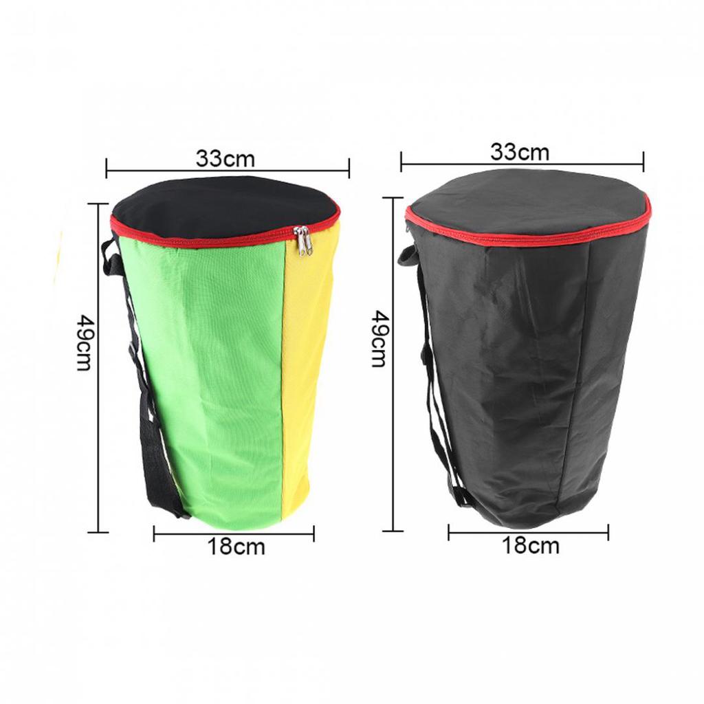 10 Inch Shockproof Waterproof Djembe Bag Thick Africa African Drum Bags Tambourine Shoulders Package