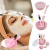 Silicone Face Mask Mixing Bowl Set with Bowl Brush Facemask Mixing Tool  Woman Facial Tools
