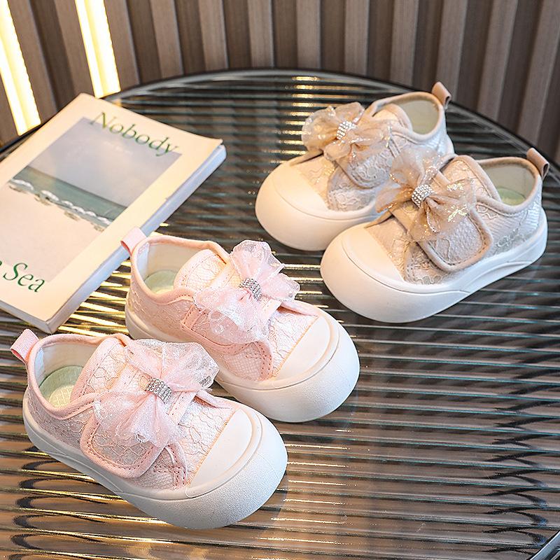 Детская обувь весна осень симпатичная мягкая подошва парусиновая обувь дышащая нескользящая повседневная обувь детская школьная обувь Zapatillas