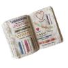 Enthusiasts & Beginners Embroidery Instructions Book for DIY Sewing Kit, Creative Embroidery Stitches Book, Family Stitching Loose-Leaf Book