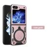Heavy Duty Protective Cover For Samsung Galaxy Z Flip 6 5 4 Case Stand Holder Lens Protection Shockproof Funda Coque Capa