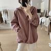 New Spring and Autumn Season Fashion Sweet Cool Casual Sports Simple Loose Oversized Drawstring Pocket Long Sleeve Hoodie