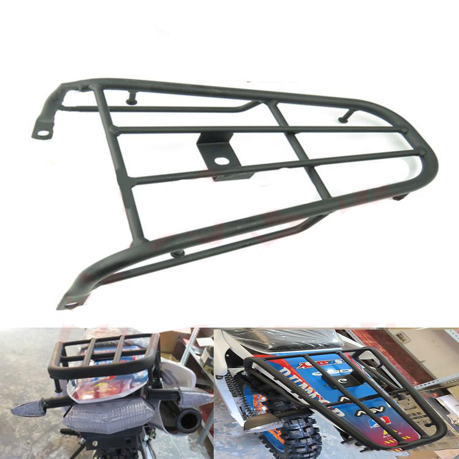 Motorcycle Rear Luggage Rack Cargo Frame Carrier Shelf Tail Holder CNC Aluminum