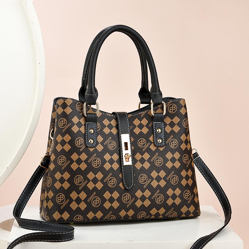 Модная сумка-мессенджер Классическая ретро портативная женская универсальная большая сумка сумка через плечо