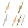 1/3Pcs Sweater Clips Geometric Design Alloy Clips Sweaters Dresses Scarves Brooch Pins Versatile Clothing Accessory