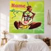 Warner Custom Your Name Wall Decor Tapestry Art For Pet Memorial Birthdaywedding Party Backdrop Family Gift