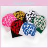 Fashion Letter Pattern Women Casual Warm Knitted Hat For Fall And Winter Streetwear Fans