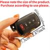 2/3/4 Buttons Car Key Case Cover for Toyota Prius CHR Aygo Corolla Yaris RAV4 Camry Land Cruiser Highlander Prado Auris Avalon