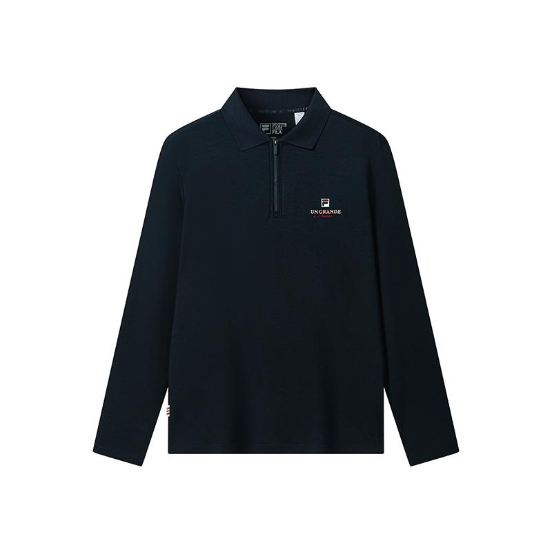 Fila Повседневная футболка-поло Heritage с эффектом прохлады для мужчин, топ F11M638201FNV