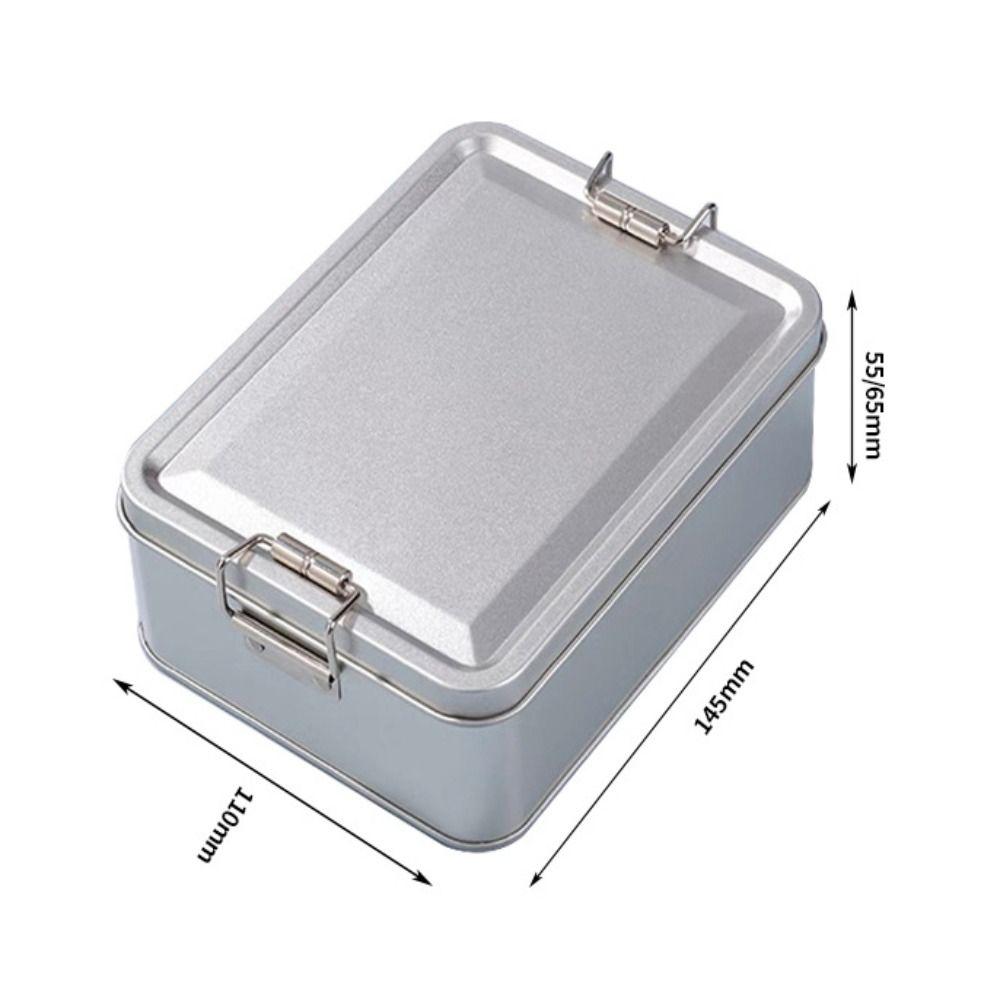 Old-fashioned Rectangular Iron Box Metal Buckle Iron Box High Quality Candy Box