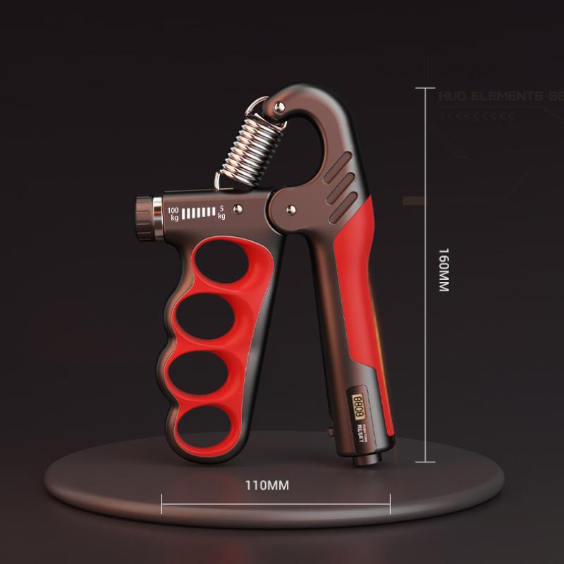 5-100KG Electronic Counting Adjustable Grip For Rehabilitation Hand Muscle Strength Gym Wrist Strengthener Recovery Fitness