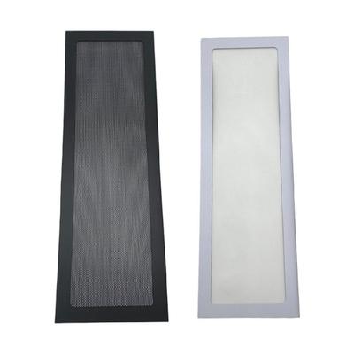 Пылезащитный сетчатый фильтр для корпуса ПК 360x120 мм, ПВХ, пылезащитный, магнитный, защитный, для вентилятора охлаждения компьютера.