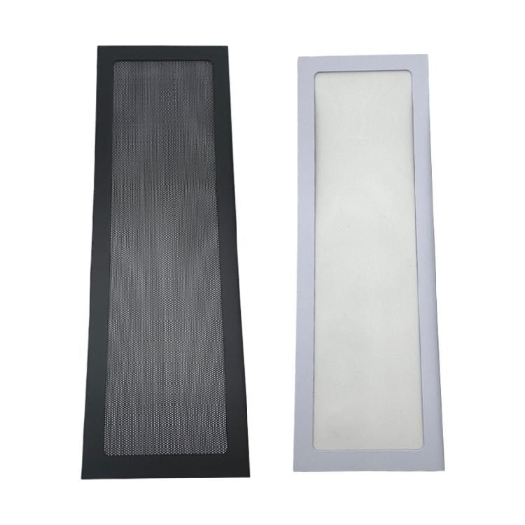 Пылезащитный сетчатый фильтр для корпуса ПК 360x120 мм, ПВХ, пылезащитный, магнитный, защитный, для вентилятора охлаждения компьютера.